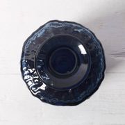 Cobalt Blue Glass Vase: Mid-Century Modern Swedish Design / 1970s