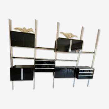 Bibliothèque modulable Roche Bobois années 1970