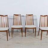 Chaises de salle à manger en teck du milieu du siècle par Leslie Dandy pour G-Plan, années 1960, lot de 4