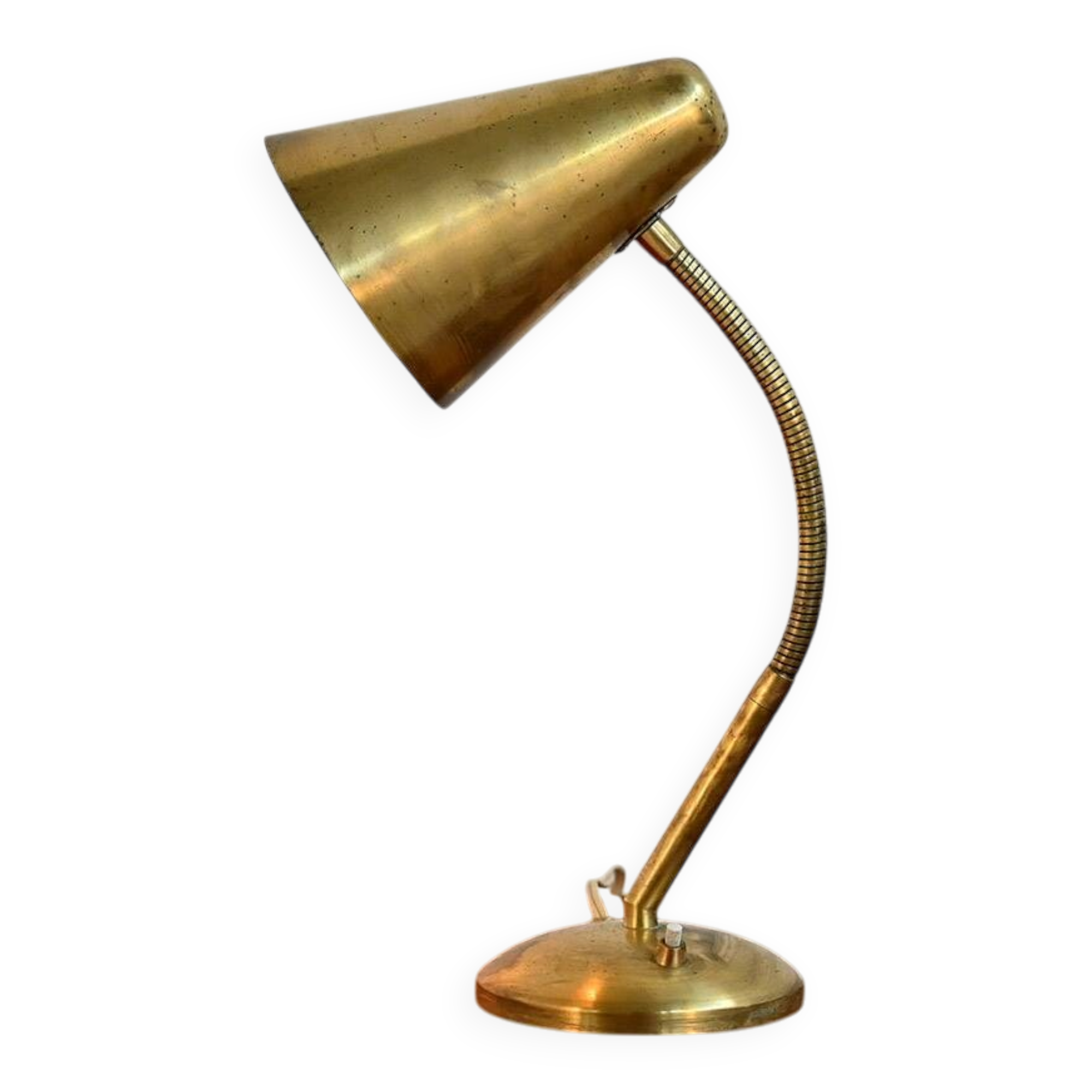 Scandinavian adjustable table lamp, 1950s