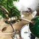 Articulated art deco lamp