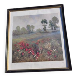 Lithograph by J.C. Resche, print 89/220.