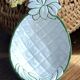 Ceramic pineapple plate