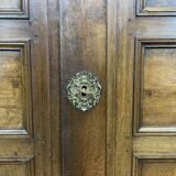 Empire wardrobe from the early 19th century in oak.