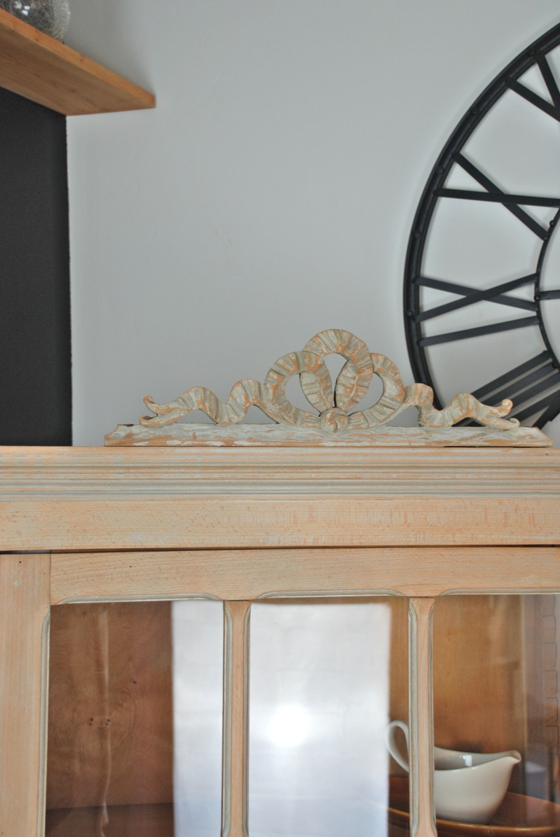 Vitrine shabby chic vintage