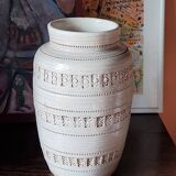 Ceramic vase by Aldo Londi for Bitossi 30cm 1950