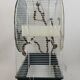 Cage à oiseaux sur pied vintage