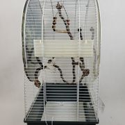 Cage à oiseaux sur pied vintage