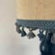 Vintage ceramic lamp from the 1970s.