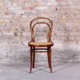 Chaise no.14 by michael thonet for thonet, hêtre courbé assise in cannage, autriche, circa 1859