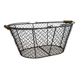 Vintage metal basket