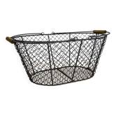 Vintage metal basket