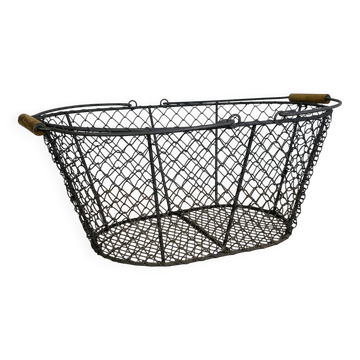 Panier vintage en métal