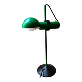 Lampe de bureau noire par Barbieri & Marianelli, design du milieu du siècle