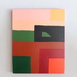 Contemporary abstract "retro composition" by Bodasca