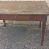 Children's oak desk, 1 drawer