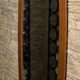 Campo & Graffi - teak vintage wall mirror - 60s mid century modern wood mirror made in italy