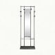 Chrome-plated aluminum entrance locker, 1950s