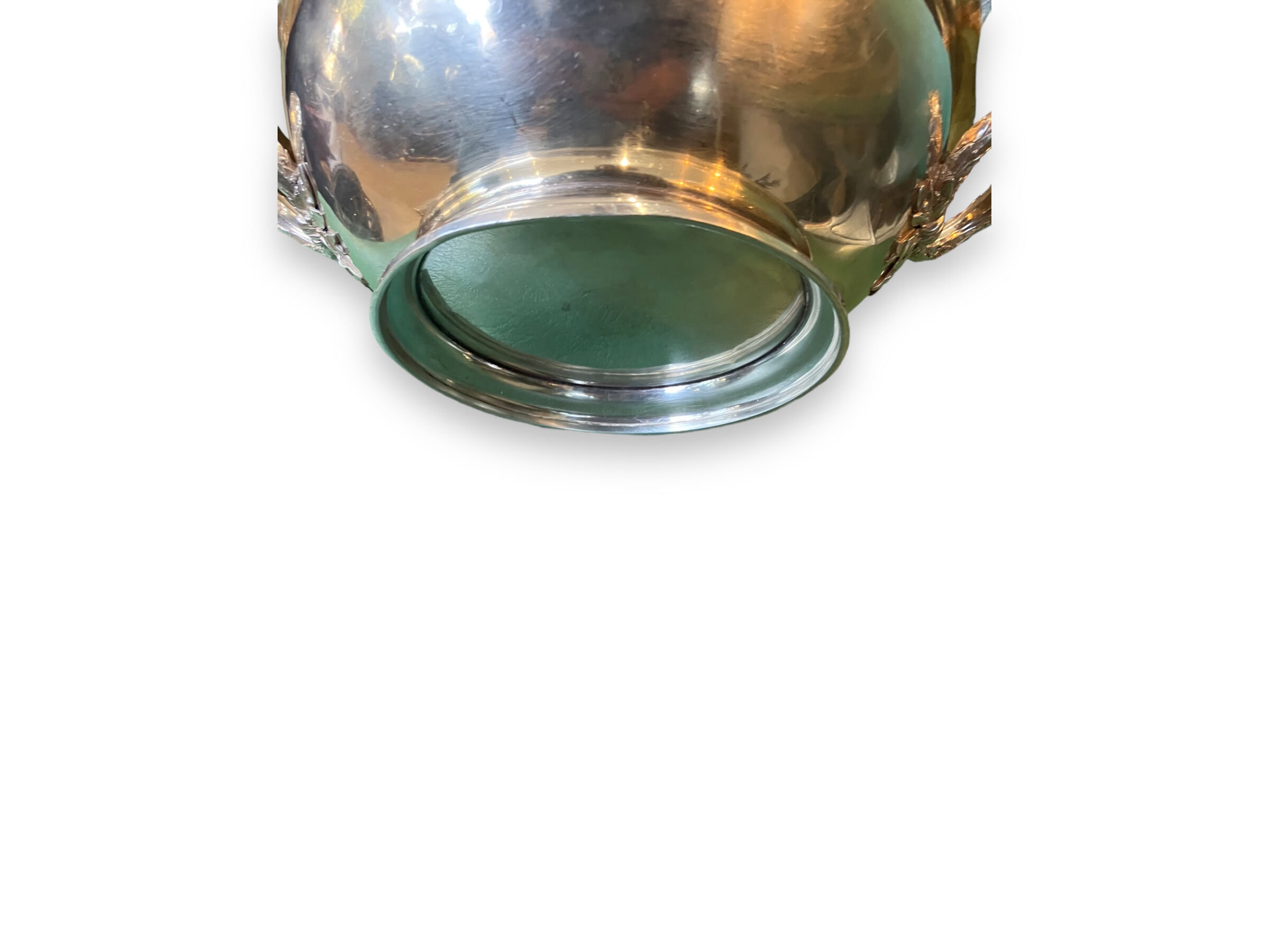 Solid silver vegetable tree Louis XVI style