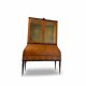 Secretary credenza in marquetry in the Italian Louis XV style from the mid-century, 1960.