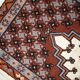 Moroccan vintage carpet berber handmade 81cm x 170cm 1970s, 1c629