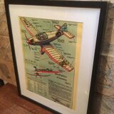Aircraft Jodel D140 framed