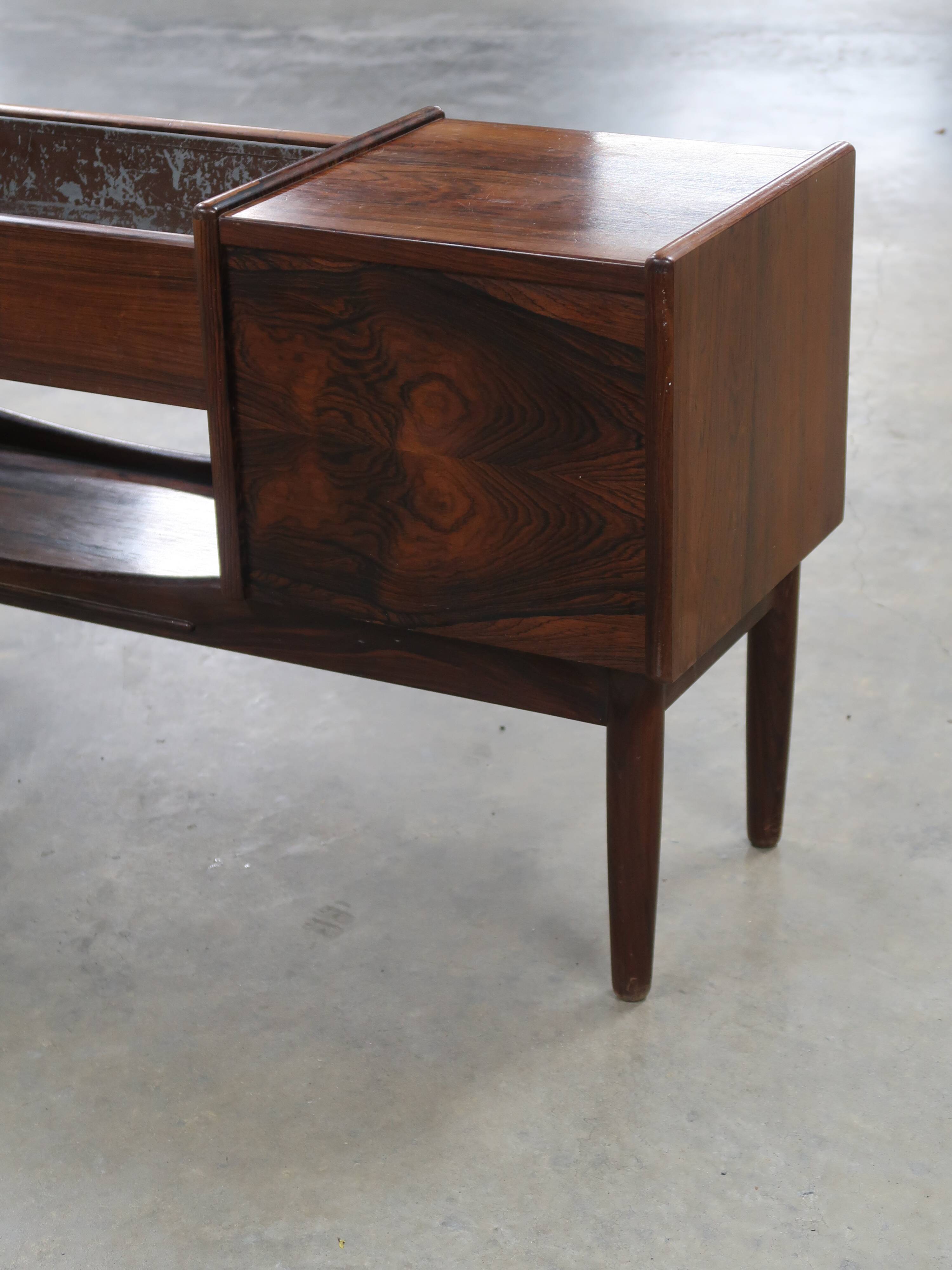 Danish planter' furniture in rosewood by Arne Wahl Iversen 60