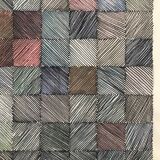 Contemporary school: mixed technique on paper, Untitled (square), circa 2021