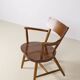 Swedish cabin lounge armchair, 1950s