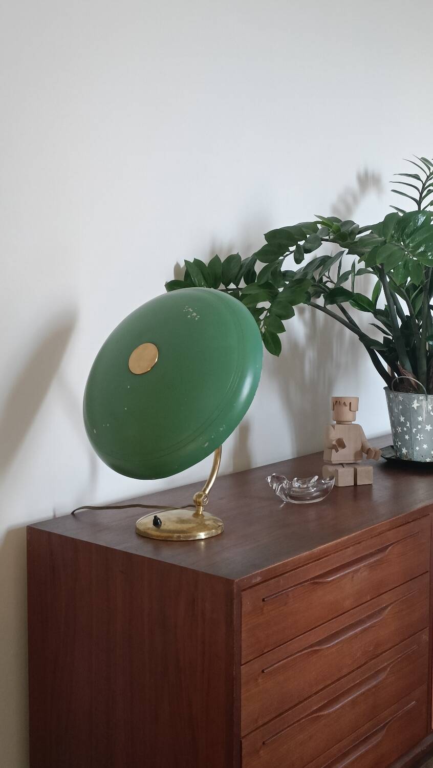 Large 1950 Stilnovo style lamp