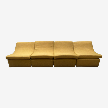 Soft sofa / 4 modules / 70s