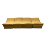 Soft sofa / 4 modules / 70s