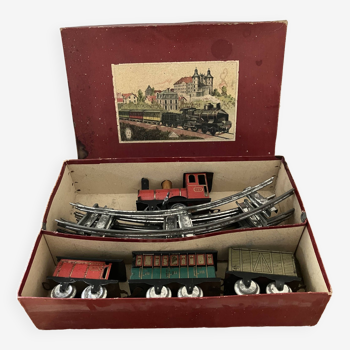 Tin toy train