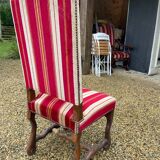 Lot de chaises anciennes os de mouton