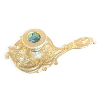 Antique hand candlestick