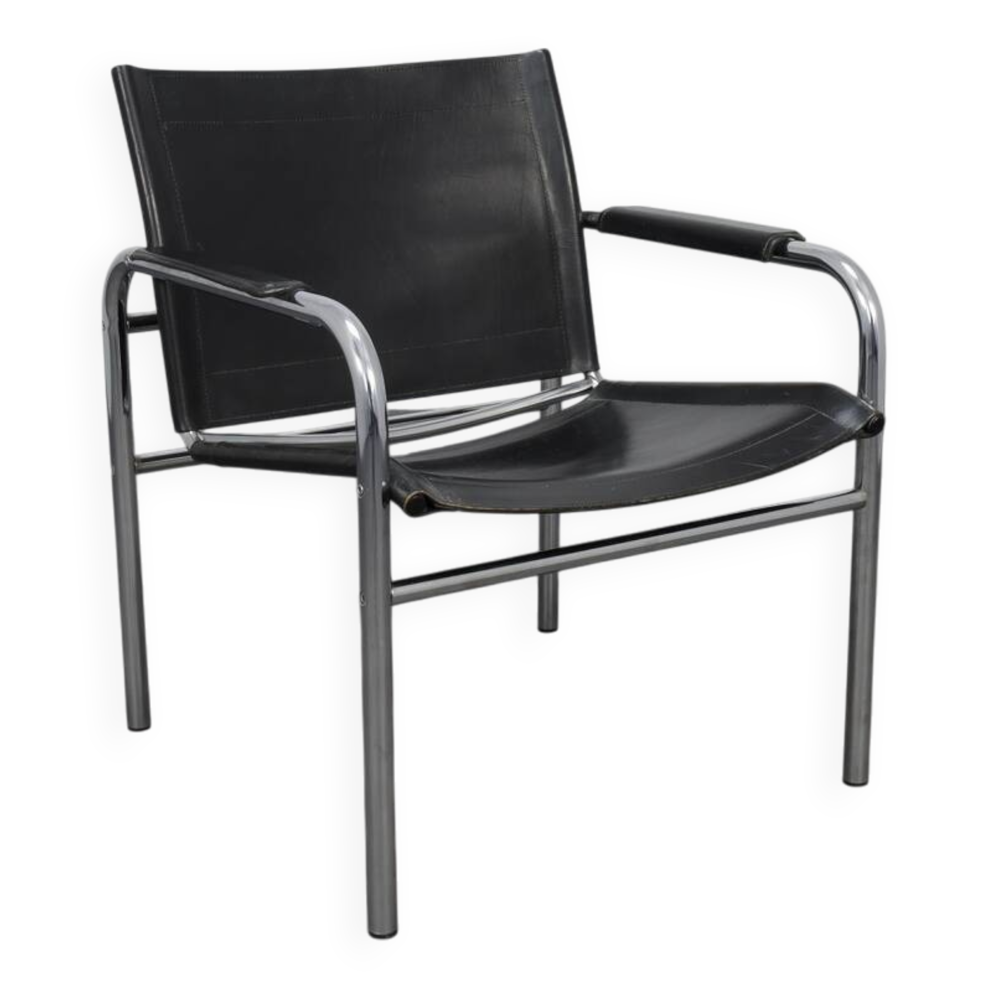 Fauteuil en cuir « Klinte » par Tord Björklund