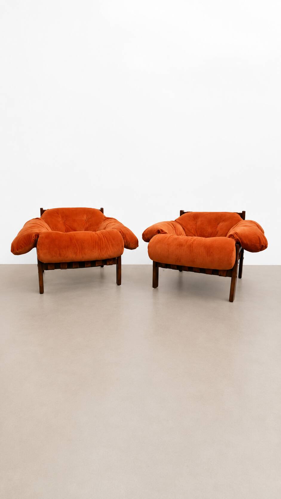 Mid-century Brasil style ‘Balassa’ lounge chairs, 1978