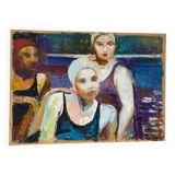 The bathers signed Patrice Landauer