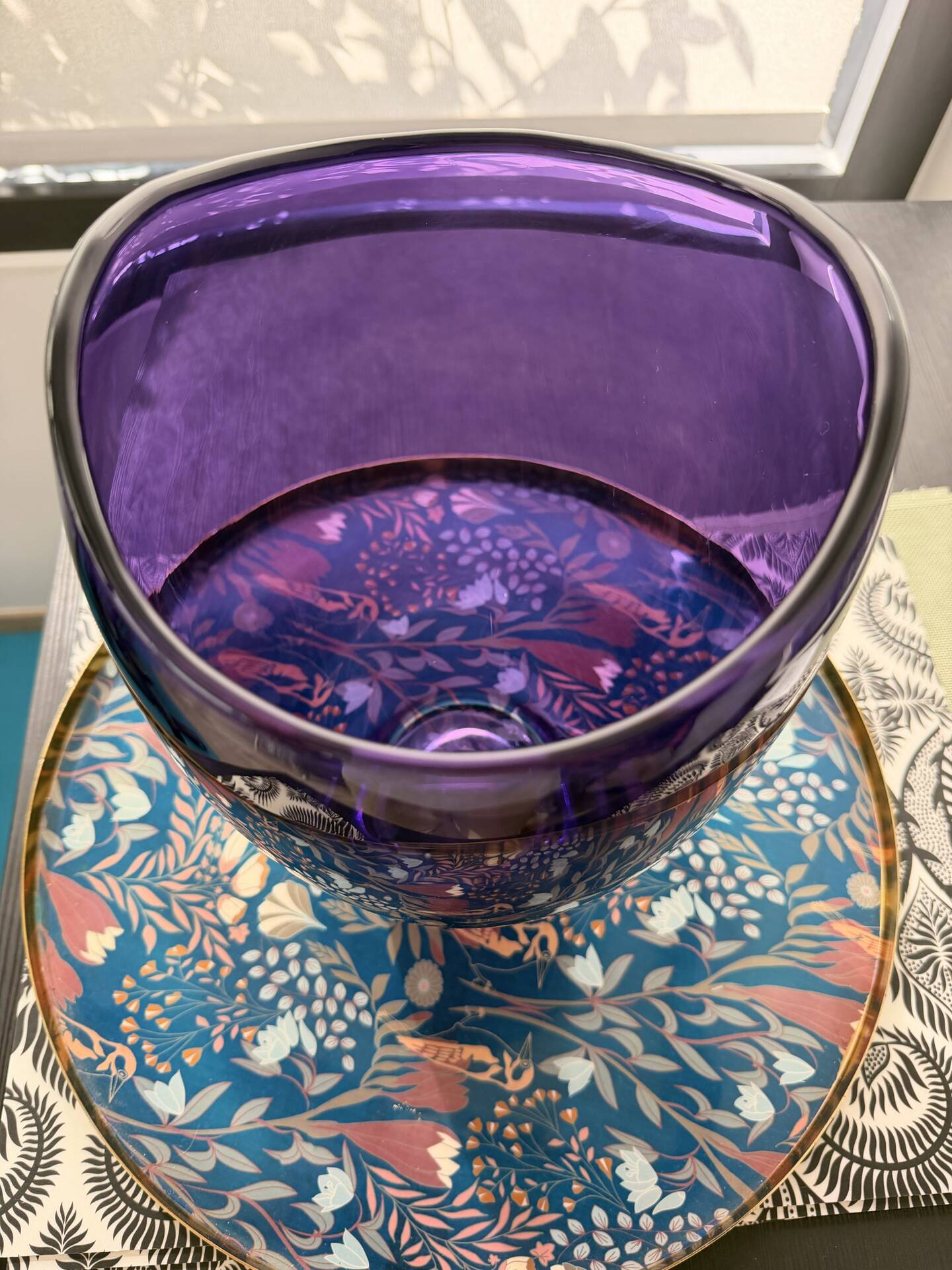 Vase en verre