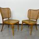 Ensemble de 4 chaises modèle A821 par Adolf Gustav Schneck pour Thonet Mundus