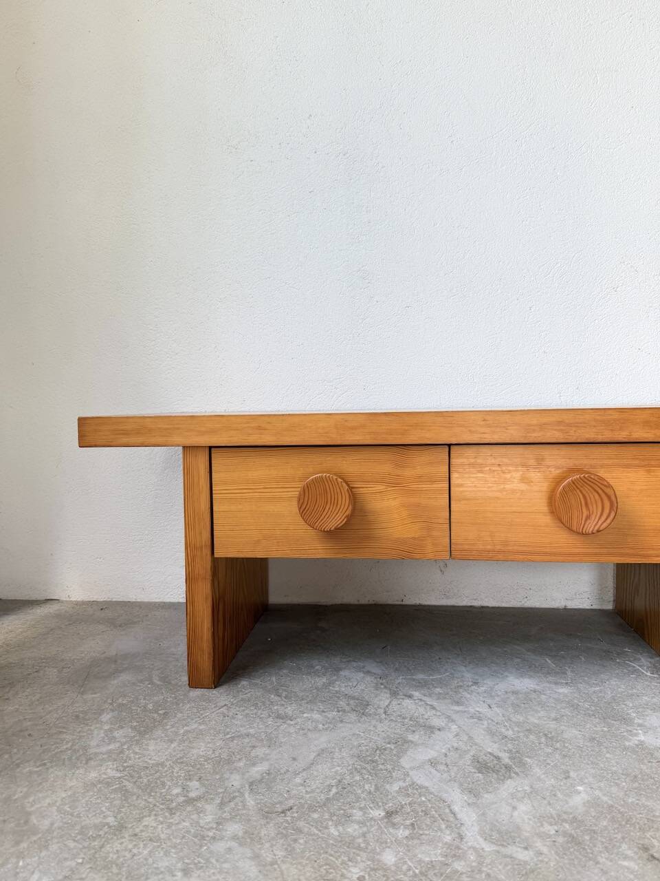 Perriand style low occasional furniture