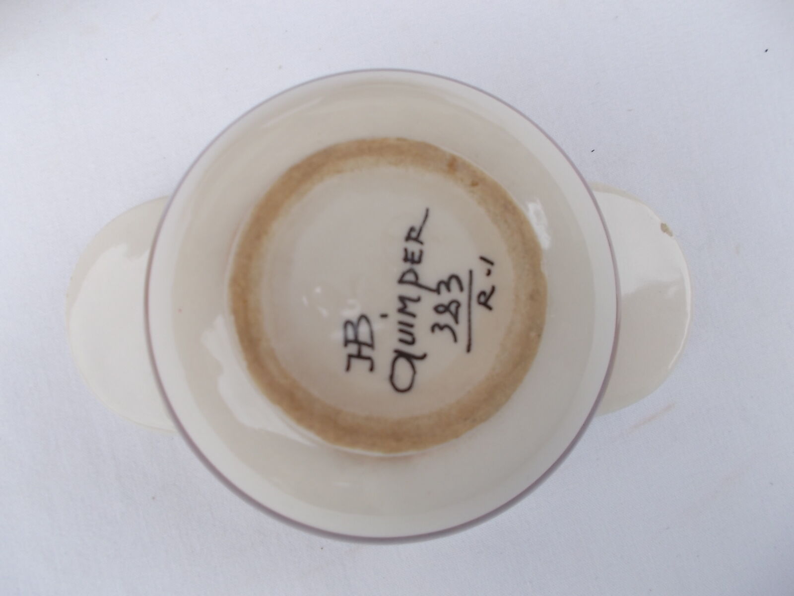Set of 3 Quimper bowls