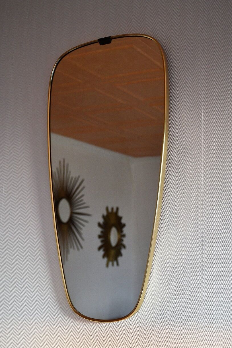 Mirror of 50-60 years 32x66cm