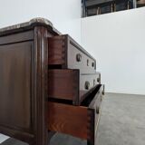 Louis XVI style mahogany chest of drawers