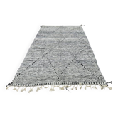 Tapis marocain kilim, tapis plat, tapis fait main, 150/250cm
