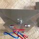 Pair of metal wall light