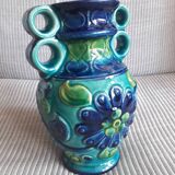 Vintage Germany vase with floral decoration