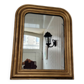 Miroir Louis Philippe doré, fin XIXe