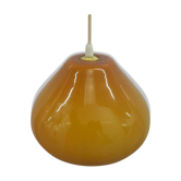 Lampe en verre Oker jaune