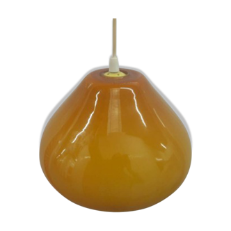 Lampe en verre Oker jaune